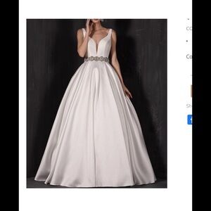 Wedding Gown Size Size 8-12